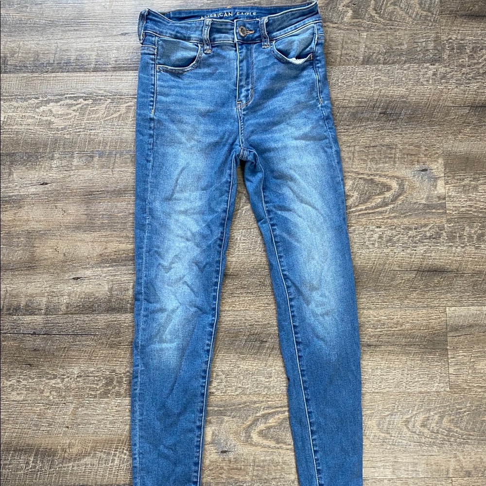 AEO Hi-Rise Jeggings 🌈